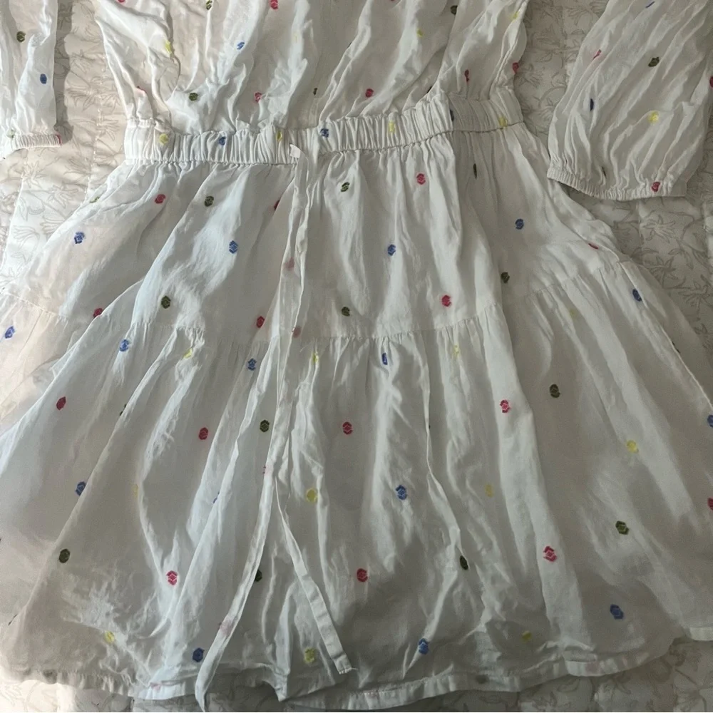 Lou & Grey Rainbow Clip long Sleeve Shirtdress Size XS - Picture 9 of 9